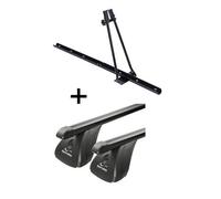 Fahrradträger ORION + Dachträger VDP Stahl kompatibel mit für Alfa Romeo Giulia 4 Türer ab 2016