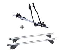 Fahrradträger SAGITTAR + Alu Dachträger RB003 kompatibel mit für Opel Grandland X (5Türer) ab 2017