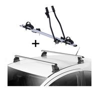 Fahrradträger SAGITTAR+Dachträger EVO ALU für Mitsub Lancer Evo 10 4Tür 08-16