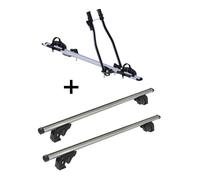 Fahrradträger SAGITTAR + Dachträger/Relingträger VDP LION1 kompatibel mit für Hyundai i30 (FD) Station Wagon (5 Türer) 08-12