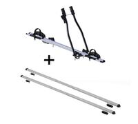 Fahrradträger SAGITTAR + Dachträger RAPID kompatibel mit für Skoda Octavia II Kombi (1Z) (5Türer) 04-12