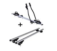 Fahrradträger SAGITTAR + Dachträger Rio 120 kompatibel mit für Volvo V40 Kombi kompatibel mit für VW 95-12