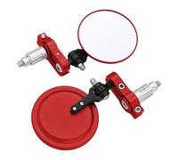 Fahrt Rückspiegel Motorrad Rückspiegel Seite Spiegel Für Suzuki GSR 750 600 400 GSX-R GSXR 125 150 250 600 750 1000 Lenker Ende Spiegel(ROT)