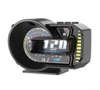 Fahrzeug-Head-Up-Display mit LCD-OBD-GPS-Instrumentententafel-Messgerät mit Geschwindigkeit, Öldruck, Kraftstoffmenge und Sicherheitsalarmfunktionen (A590)