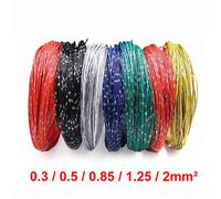 Fahrzeugleitung Leitung Auto Kabel Kfz Litze Fahrzeugkabel 0,3 - 2mm² Meterware