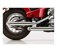 FALCON Cromo Line Auspuff silber VT 600 C Shadow PC21