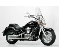 FALCON Double Groove Auspuff für Kawasaki VN 900 Classic 2006-2016 VN900B Kompl