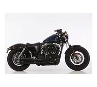 Falcon Double Groove Auspuffanlage Harley-davidson Sportster 1200 Super Low (euro 4)