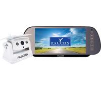,"Falcon Magnetic Wireless Camera System, kabellose Rückfahrkamera magnetisch mit 7 Zoll Monitor weiß" weiß weiß