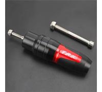 Fallschutz Motorrad-Auspuff-Sturzpad Für Benelli TRK502 TRK502X TRK 702 251 800 502X Sturzschutz Anti-Fall Motorrad-Auspuff(Rot 3)