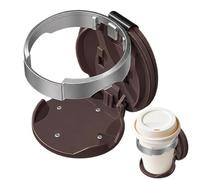 Faltbarer Autotür-Getränkehalter Faltbare Autotür Getränkehalter mit Haken | Tragbarer, platzsparender Getränkehalter für große Flaschen, Kaffeetassen, Becher, Organizer