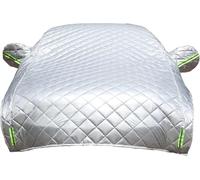 Faltgarage Auto für Mercedes SL R129 1989-2002,Auto Abdeckung Winter, Hagelschutz Auto Wasserdicht Halbgarage Halbe Auto Abdeckplane Staubdicht Schneefest Outdoor