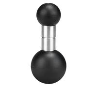 FANAUE 1 Zoll Kugel auf 17mm Kugel Adapter für RAM Mounts B Größe 1 Zoll Kugel Doppelsockelarm, Kompatibel mit Garmin GPS-Halterung mit 17-mm-Schwenkkugel-Montagemuster
