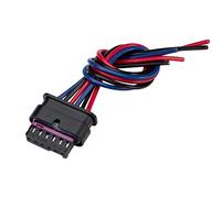 FanPaYY Rücklicht Kabelbaum Reparatursatz kompatibel mit Mini Cooper F55 F56 F57, 6-poliger Heckleuchte Kabelbaum Stecker 63217361305