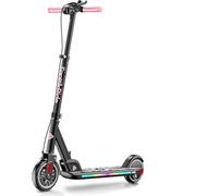 FanttikRide T9 Apex Elektroroller für Kinder, 1,3-1,7 m, 200 W Motor, LED Farblicht, Bluetooth-Musik, 12/16 km/h Digitalanzeige, höhenverstellbar, faltbar, bis zu 40 Minuten, Rosa (Ohne ABE)