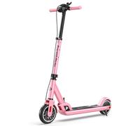 FanttikRide T9 Elektroroller für Kinder, 1,3-1,7 m, 12/16 km/h, LED Digitalanzeige, höhenverstellbar und faltbar, Elektroroller für Kinder und Teenager, bis zu 40 Minuten, Rosa (Ohne ABE)