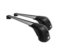 Farad Dachträger, kompakt, grau, aus Aluminium, superleise, kompatibel mit BMW 1- F70 ohne Längsträger 2025>