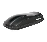 Farad Marlin Dachbox 400L schwarz metallic - Doppelter Seitenöffner, TÜV-GS Zulassung, 5 Jahre Garantie - 3-Punkt-Zentralverriegelung mit Sicherheitsschlüssel