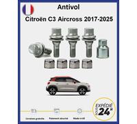 FARAD Radschloss Sicherungsmuttern Citroën C3 Aircross 2017-2025 M12x1,25