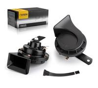 FARBIN Auto Hupe 12V For Motorrad Boot LKW Elektrisch Horn Universell fit | Doppeltonhupe, stark durchdringend, kompakte Bauweise, flexible Montage, wasserdicht, für 12V-Fahrzeuge