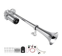 FARBIN Druckluft Hupe mit Kompressor für 12V Fahrzeuge, Lufthorn Air horn für Zug, 150dB Fanfare Auto Hupe für LKW Boot