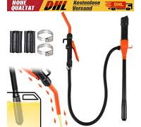 Fasspumpe Kanisterpumpe Elektrische Hand Umfüllpumpe für Wasser Öl Benzin,