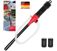 Fasspumpe Kanisterpumpe Elektrische Umfüllpumpe für Wasser Öl Diesel Benzin