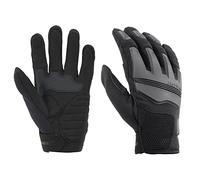 FAST WAY Offroad II Motorradhandschuhe Sommer, Motorradhandschuhe Zertifiziert, Bequeme Motorrad Handschuhe, Schwarz, S