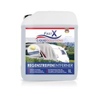 FAST X Regenstreifen Entferner 5L - Wohnmobil & Wohnwagen Reiniger gegen Regenstreifen, schwarze Streifen & hartnäckigen Schmutz - Caravan Außenreiniger für Kunststoff, Lack, Glas & Metall