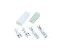 Fastin-Faston KFZ Stecker Set 1,0-2,5 mm² 6,3mm Kontakte AMP Steckverbinder Auto