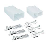 Fastin-Faston KFZ Stecker Set 4 - 6 mm² 6,3 mm AMP Kontakte Kabel Steckverbinder