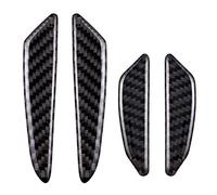 FAVOMOTO 4Pcs Türkantenschutz/Türkantenschoner,Türkantenschutz Stoßschutz Türkantenschoner,Autotürschutz Flexibler Autotürschutz Kantenschutz Stoßstangenschutz Stoßstangenschutzleiste Schwarz