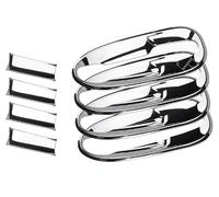 FBOIUYPL Autotürgriffschutz, ABS-Chrom, Auto-Außentürgriffschalen-Abdeckung, Zierleisten/passend Für Vito Metris Valente V-Klasse 2014-2022 W447, Zubehör, Auto-Außentürgriffschutz (rot)