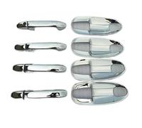 FBOIUYPL Autotürgriffschutz, ABS-Chrom, Auto-Außentürgriffschalen-Abdeckung, Zierleisten/passend Für Vito Metris Valente V-Klasse 2014-2022 W447, Zubehör, Auto-Außentürgriffschutz (rot)