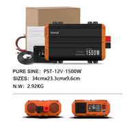 FCHAO 2000W/3000W Reiner Sinus-Wechselrichter 12V24V auf 220V DC/AC Hybrid-Wechselrichter