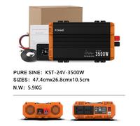 FCHAO 2000W/3000W Reiner Sinus-Wechselrichter 12V24V auf 220V DC/AC Hybrid-Wechselrichter