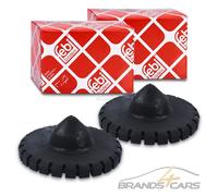 FEBI 2x FEDERTELLER HINTEN OBEN UNTEN FÜR AUDI A6 C5 4B SKODA VW PASSAT B5 3B