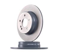 Bremsscheibe FEBI BILSTEIN 04628, hinten, voll, 1 Stück