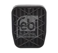 FEBI BILSTEIN Pedalbelag, Kupplungspedal febi Plus Schwarz (101011)