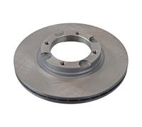 FEBI BILSTEIN 2x Bremsscheibe vorne hinten Ø242 mm Innenbelüftet für Hyundai