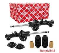 FEBI BILSTEIN 2x Stoßdämpfer +Domlager +Staubschutzsatz vorne für Mercedes Citan