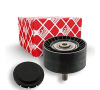 febi bilstein 47597 Umlenkrolle für Keilrippenriemen, mit Schraube, 1 Stück