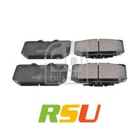 FEBI BILSTEIN Bremsbelagsatz, Scheibenbremse 170874 Vorderachse für SUBARU