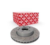 Bremsscheibe FEBI BILSTEIN 30552 vorne, belüftet, perforiert, 1 Stück