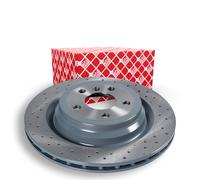 FEBI BILSTEIN Bremsscheibe hinten rechts links Gelocht 330mm für MERCEDES-BENZ 106607