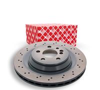 Bremsscheibe Hinterachse Febi Bilstein 43943