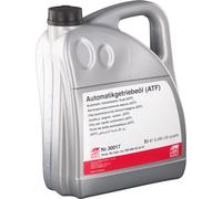 febi bilstein 30017 Automatikgetriebeöl (ATF) in automatischen Getrieben, Wandlern und Hydrolenkungen , 5 Liter