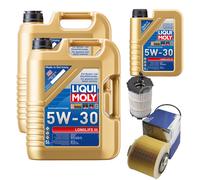 FEBI BILSTEIN Inspektionspaket 11L Liqui Moly 5W30 Longlife3 für Audi A6