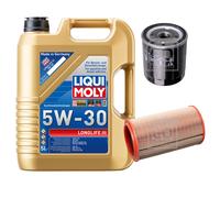 FEBI BILSTEIN Inspektionspaket 5L Liqui Moly 5W30 Longlife3 für Lancia Lybra