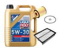 FEBI BILSTEIN Inspektionspaket 5L Liqui Moly 5W30 Longlife3 für Mazda 5 CR19